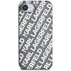 Etui Karl Lagerfeld IML Repeat Logo do   iPhone 16E / 17E srebrny
